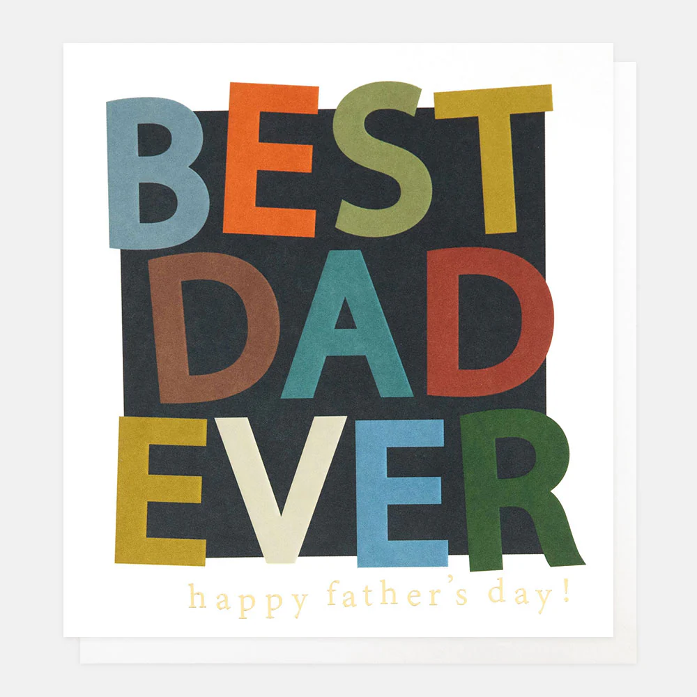 Best Dad Ever Father's Day Card