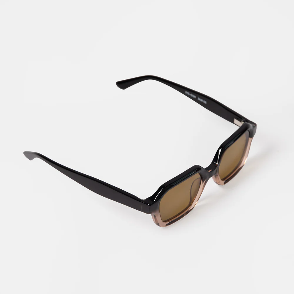 Black Gradient 'Eye Con' Sunglasses - Image 2