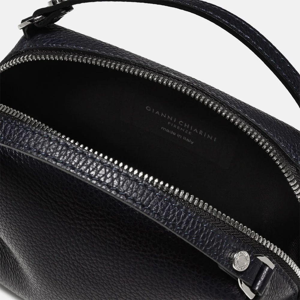 Black Leather Small Alifa Bag - Image 2