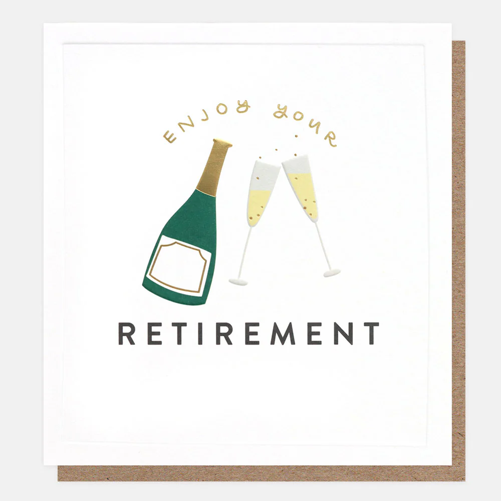 Bubbles Retirement Card