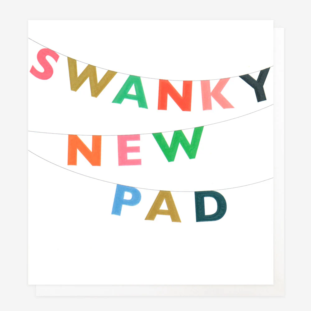 Bunting Swanky New Home Card