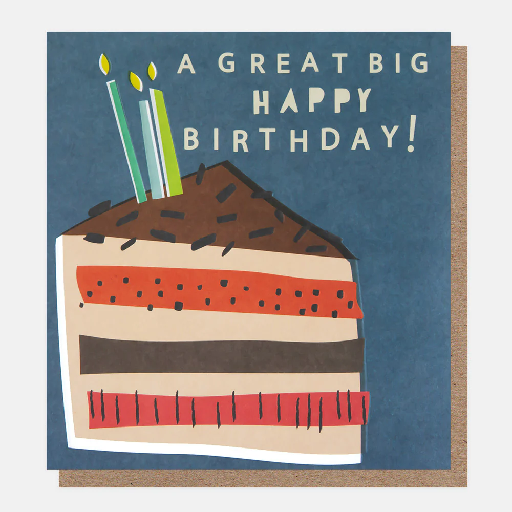 Cake Great Big Birthday Card