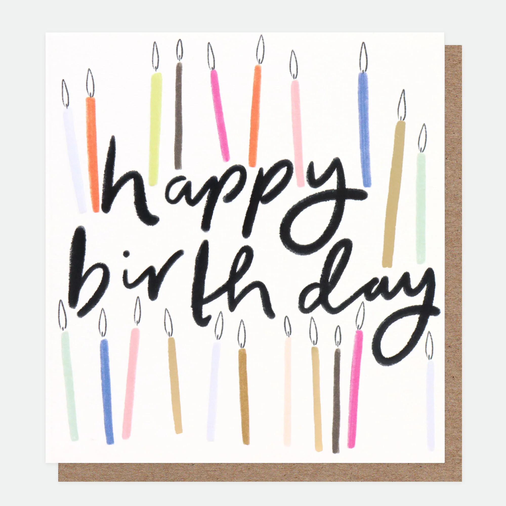 Candles Birthday Card