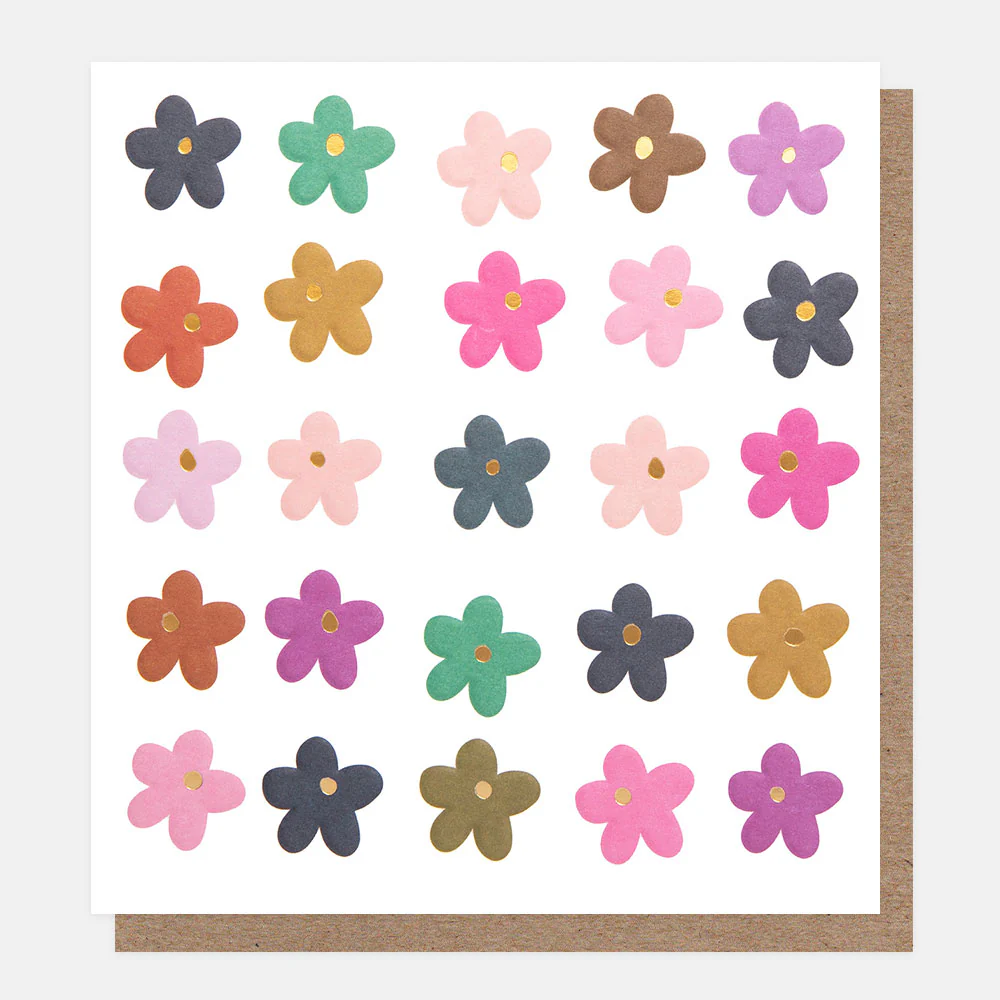 Colourful Daisies Everyday Card
