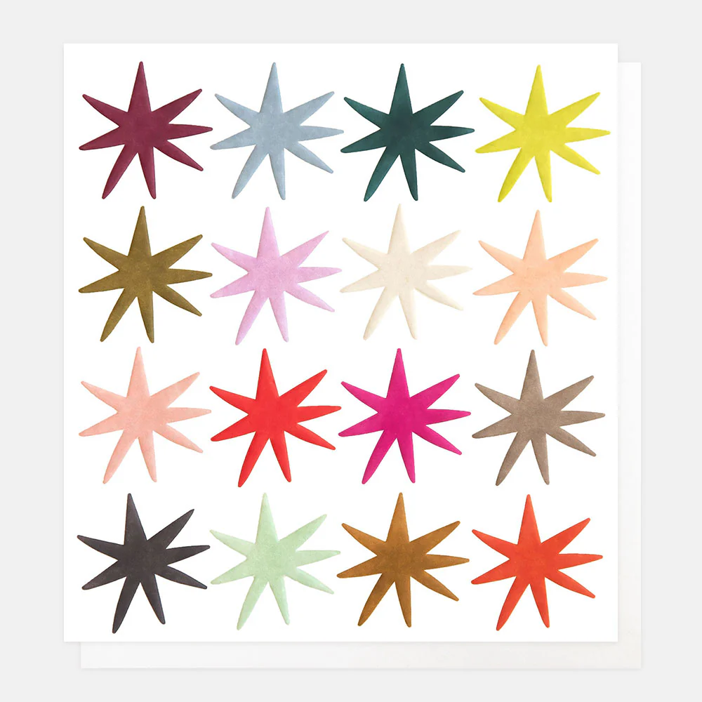 Colourful Stars Everyday Card