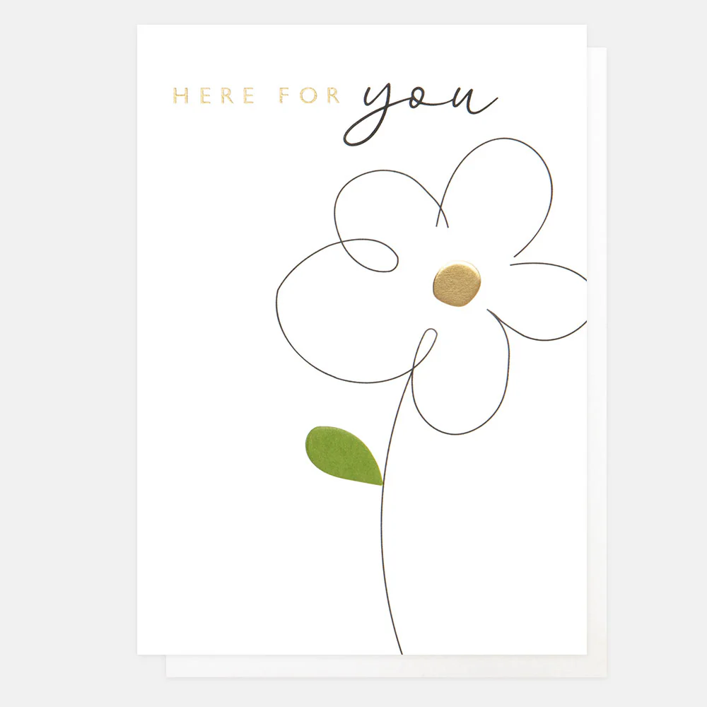Daisy Here For You Card