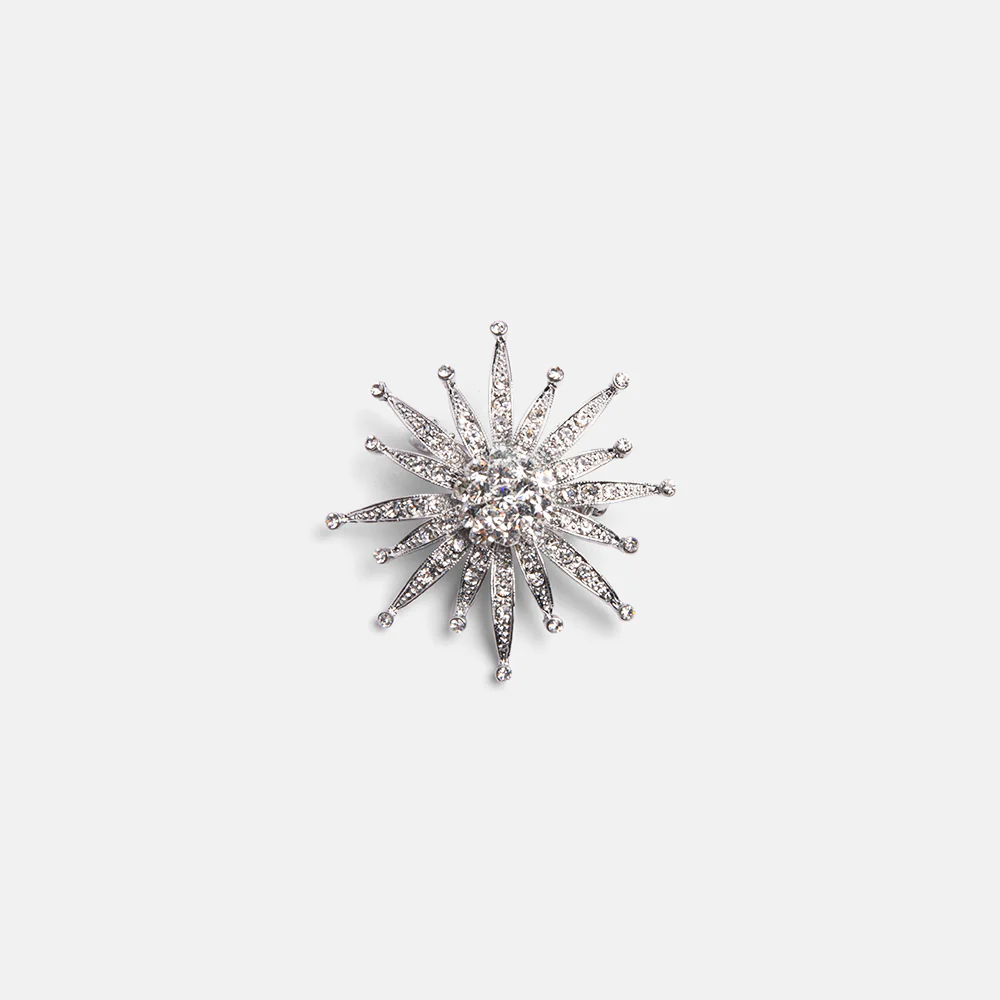 Firework Crystal Brooch