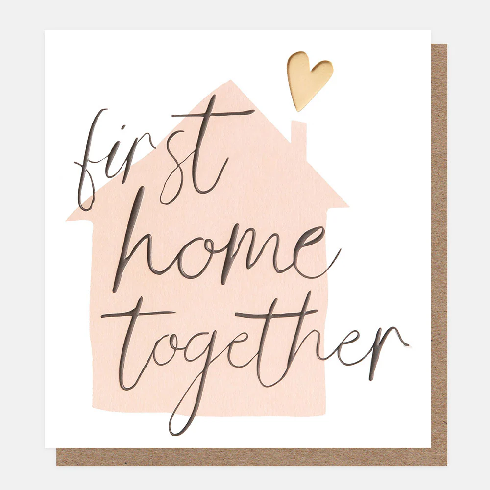 First Home Together New Home Card