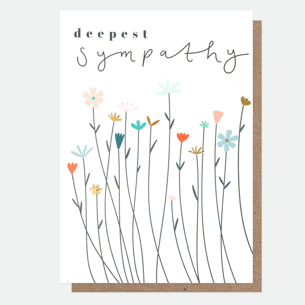 Fleur Deepest Sympathy Card