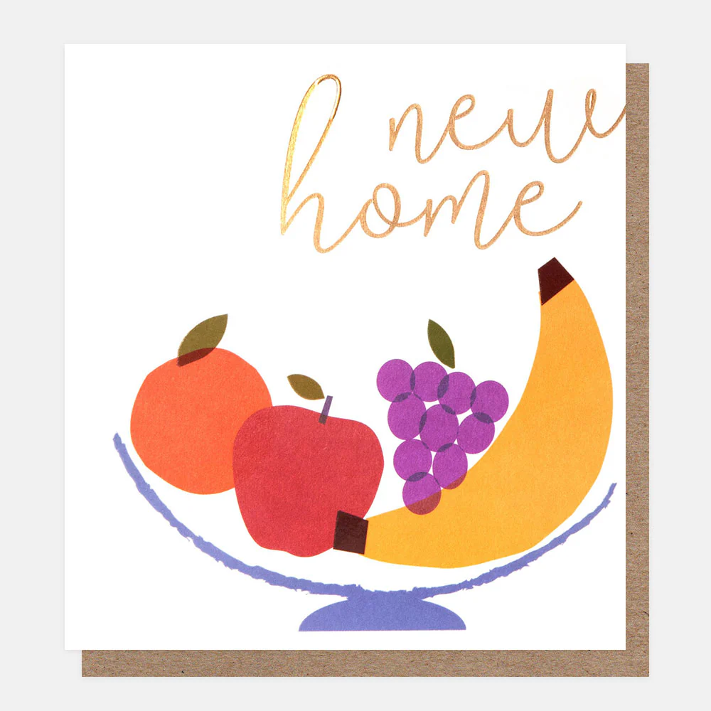 Fruit Bowl New Home Card