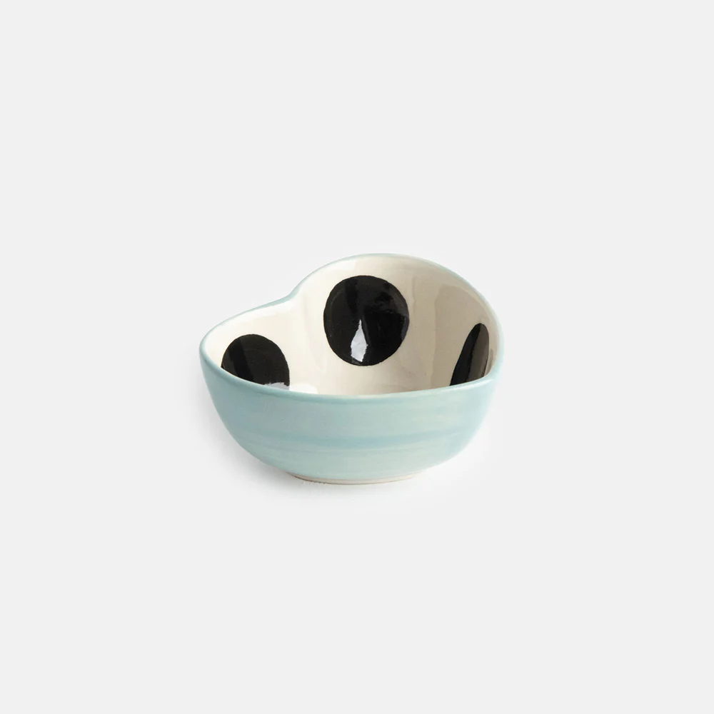 Heart Shape Big Spot Trinket Bowl