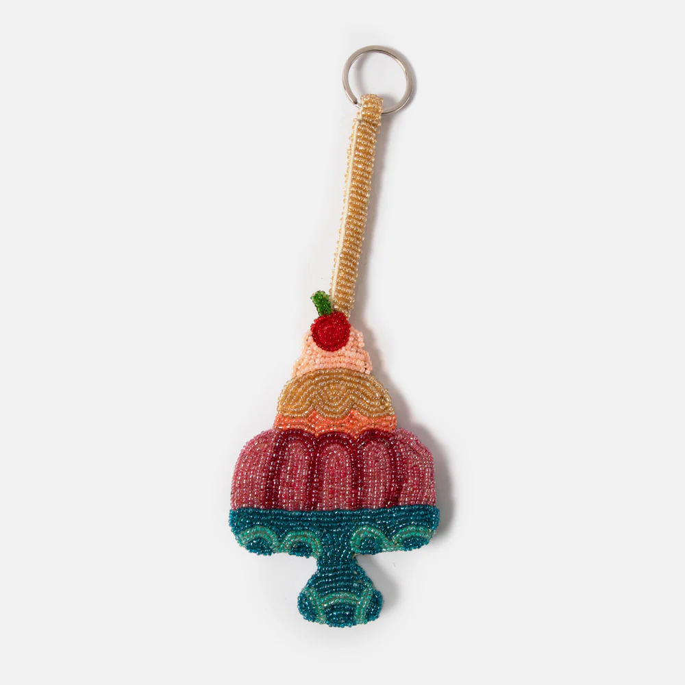 Jelly & Ice Cream Beaded Bag Charm