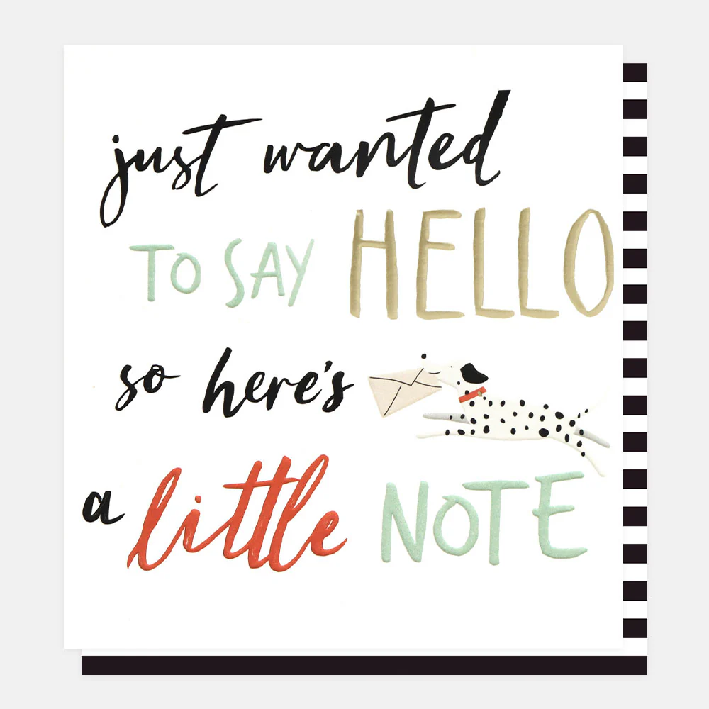 Just Wanted To Say Hello Everyday Card