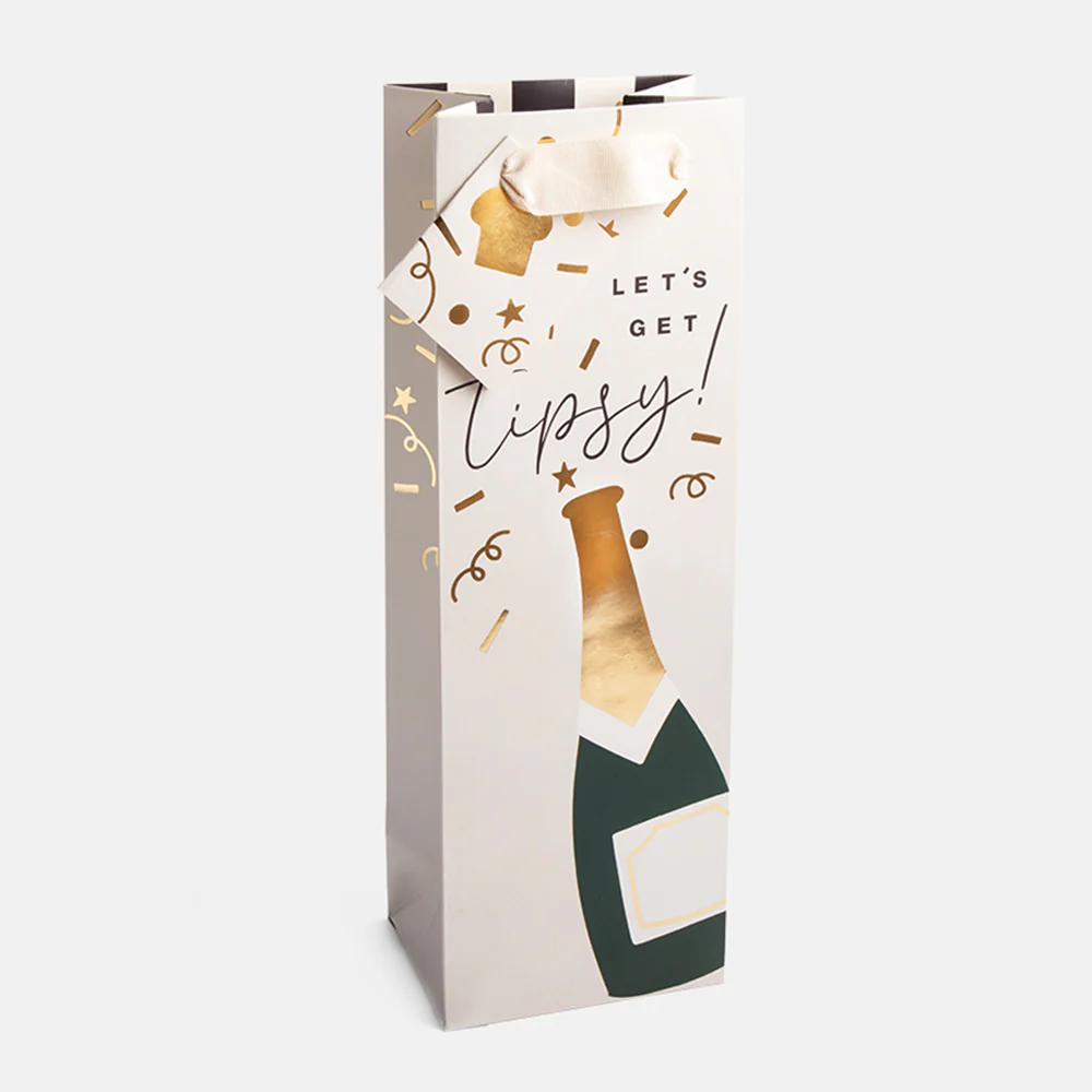 Let's Get Tipsy Bottle Gift Bag