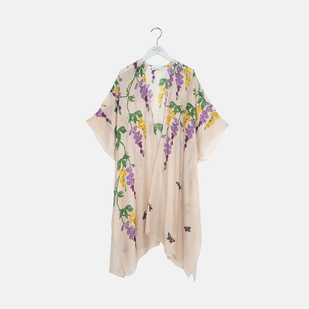 Lilac Wisteria Throwover