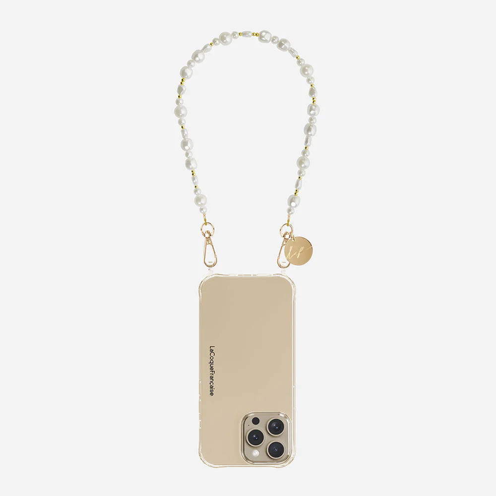 Melia Pearl Short Phone Chain