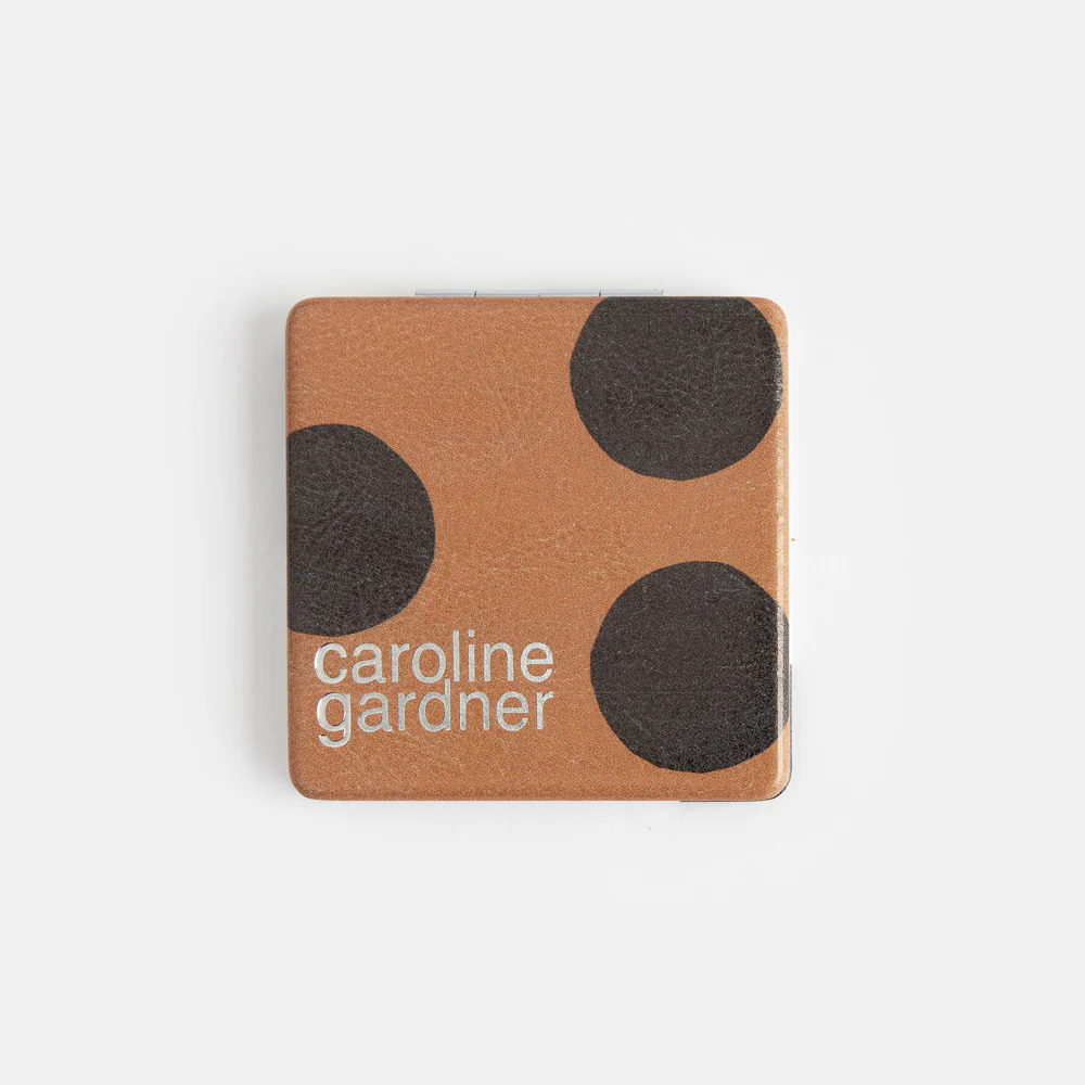 Mono Spots Square Pocket Mirror - Image 3