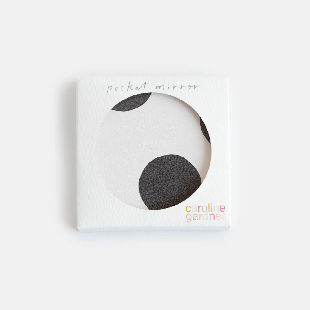 Mono Spots Square Pocket Mirror - Image 4
