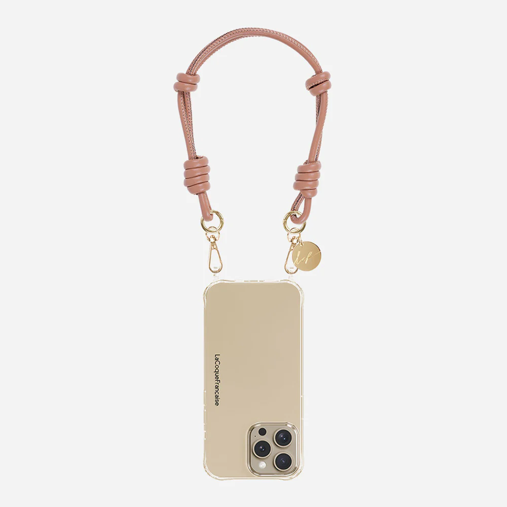 Nolan Camel Short Phone Strap