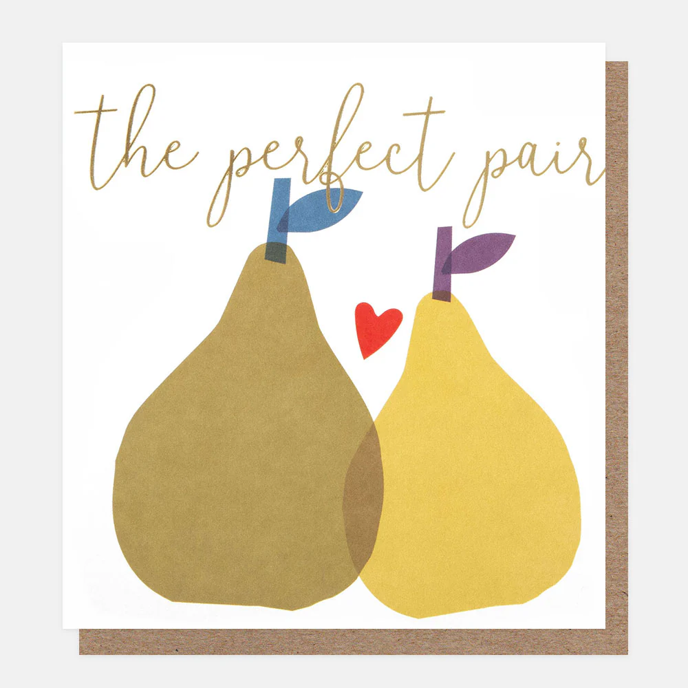 Pears & Heart Perfect Pair Card