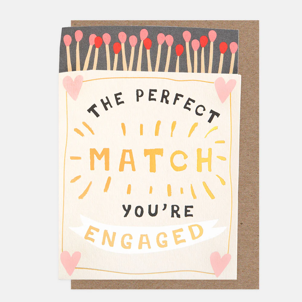 Perfect Match Engagement Card