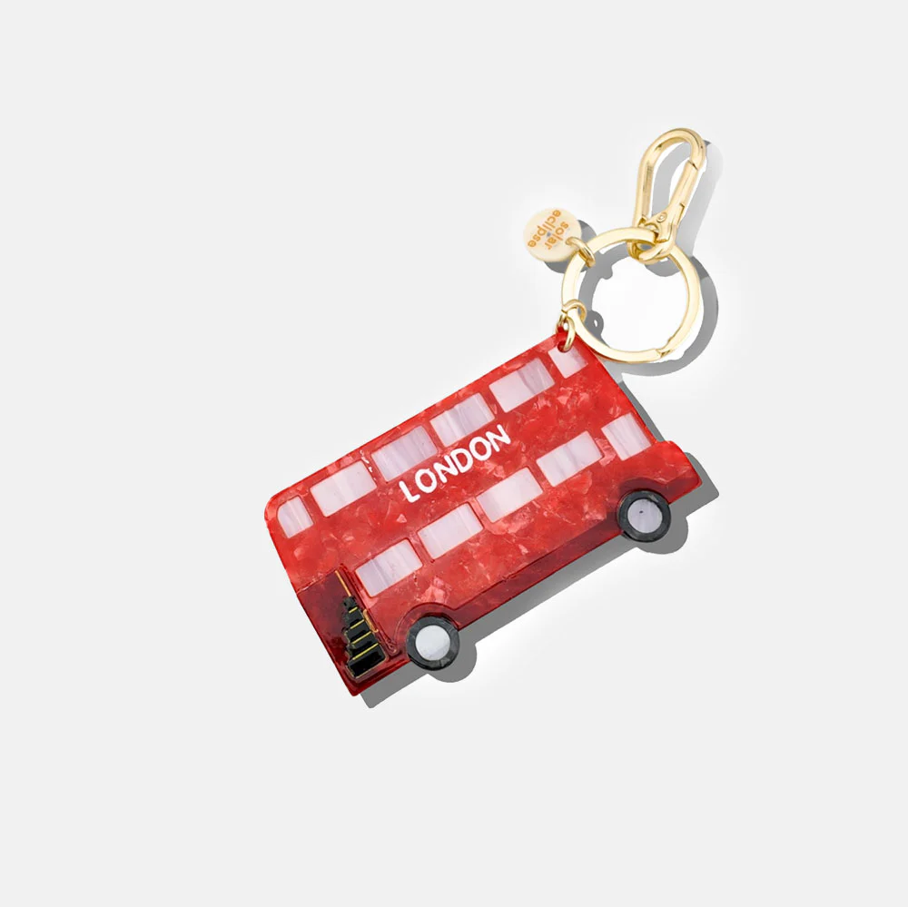 London Bus Bag Charm
