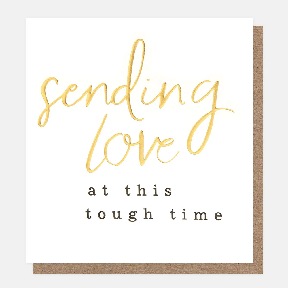 Sending Love Sympathy Card