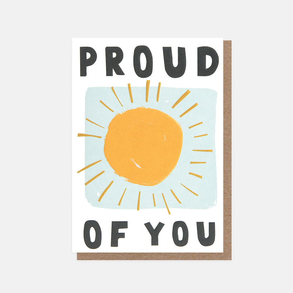 Shining Sun Proud of You Card