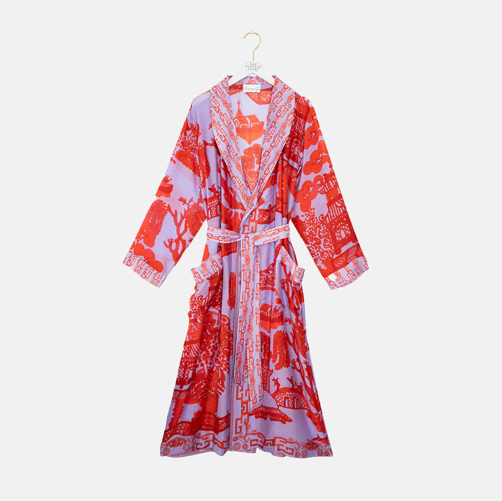 Violet Giant Willow Dressing Gown